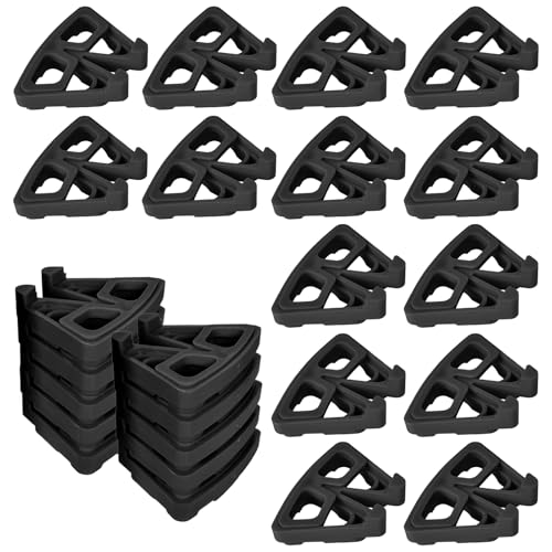 24 Stück Blumentopfhalter,Dreieckiger Topfhalter,Stapelbarer Blumentopfboden,Atmungsaktive Blumentopffüße,Topffüße Für Innen- Und Außenbereich Blumentöpfe Und Blumen Im Freien Garten, Pflanze