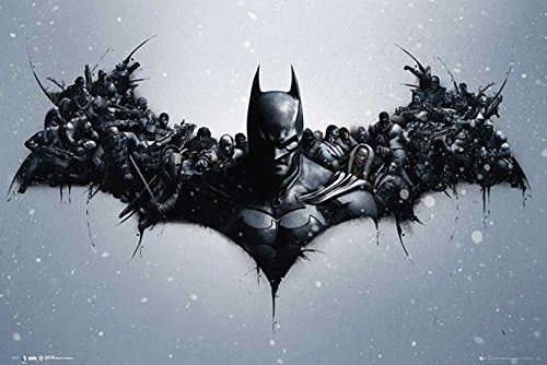 Empire Merchandising GmbH Batman Poster Arkham Origins-Arkham Raquettes Modification