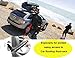 Vehicle Hooked on U Shaped Slam Latch Doorstep with Safety Hammer Function for Easy Access to Car Rooftop Roof-rack ,Doorstep for Car, Jeep, SUV