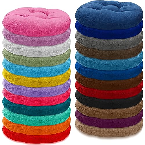 24 Pcs 16 Inch Floor Pillows Cushions Bulk for Kids