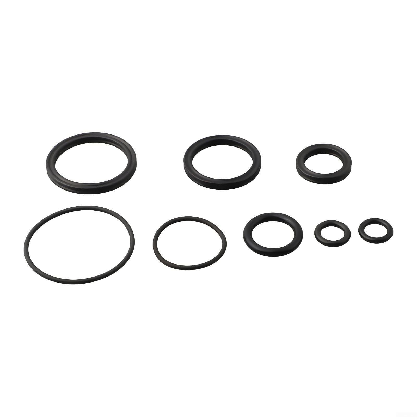 FOX - Kit di guarnizioni O-Ring per ammortizzatori posteriori, set di guarnizioni in gomma per ammortizzatori d'aria RP23, DHX 5.0, CTD, DPS, FLOAT RPL, guarnizioni di ricambio nere (16 pezzi)