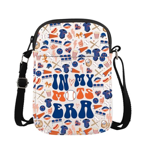 Lywjyb Birdgot Baseball Themed Crossbody Bag Baseball Game Day NY Fans Merch