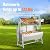 JustSmart Stainless Steel Automatic Rotisserie Grill with Wind Screen, 37in 132LB Capacity Electric BBQ Pig Lamb Rotisserie Roaster 50W Motor, Charcoal Spit Roaster Grill for Outdoor Kitchen, Camping