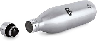 Cello Swift Steel Flask, 1 Litre, Silver and Lifestyle Vacu Steel Flask with Thermal Jacket, 500ml