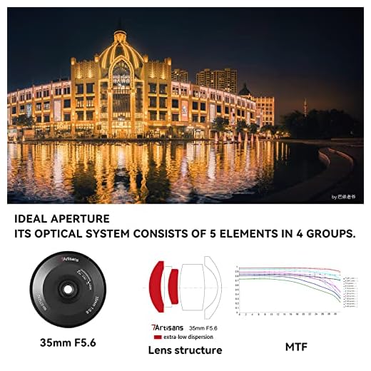 7artisans 35mm f5.6 Ultra-Thin Camera Lens