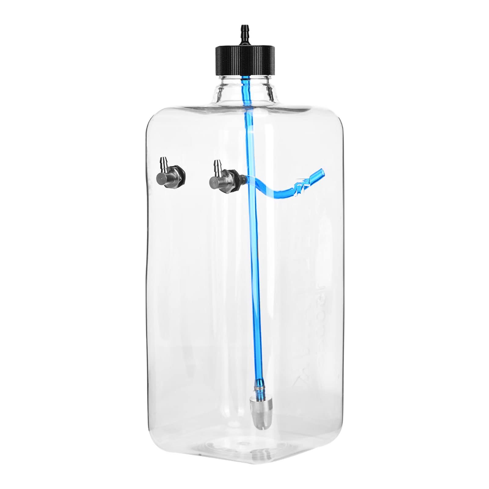 Keenso RC-Kraftstofftank aus Transparentem Kunststoff mit Guter Abdichtung, Hochfester Transparenter Kunststoff-Kraftstofftank (1500 ml (für 150–200 cm³ Flugzeuge))