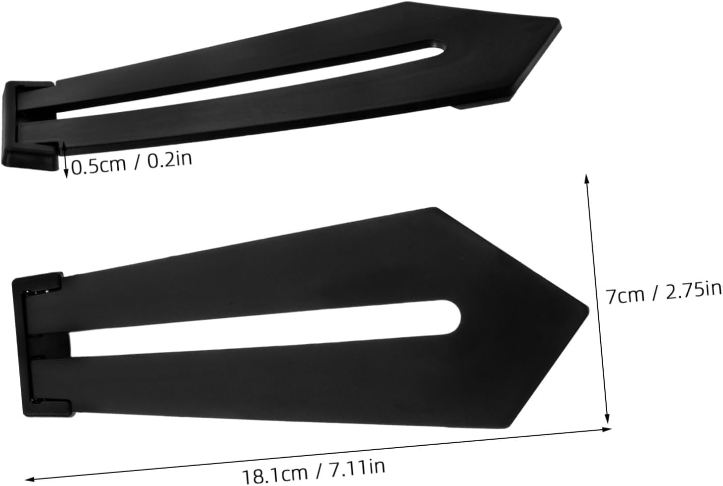 10pcs Photo Frame Brackets Simple and Practical Back Supports for Home Office Use Easy Installation Unique Design Decorative Photo Holders