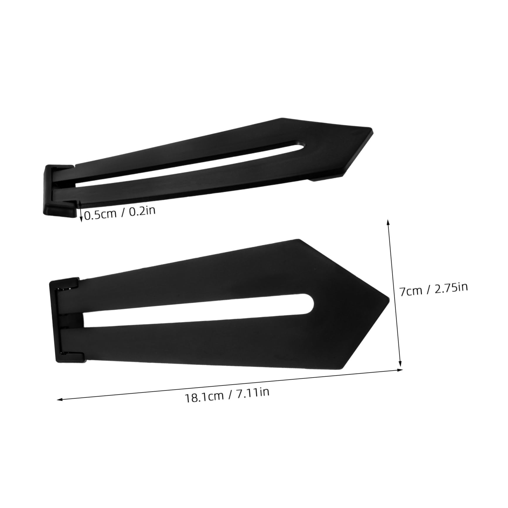 GRIRIW 10pcs Photo Frame Brackets Simple and Practical Back Supports for Home Office Use Easy Installation Unique Design Decorative Photo Holders