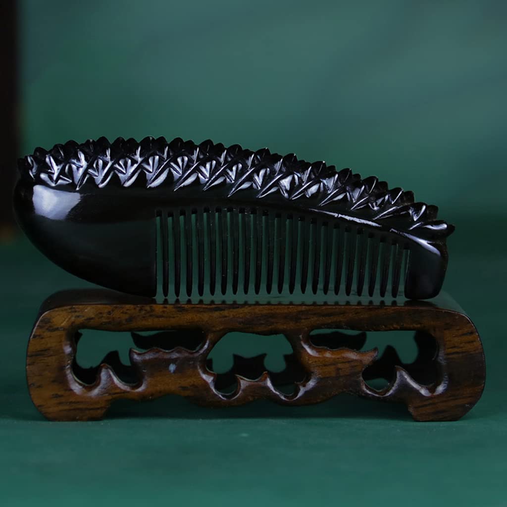 バッファローホーンコーム Amazon.co.jp: 手作りのナチュラルブラックバッファローホーン