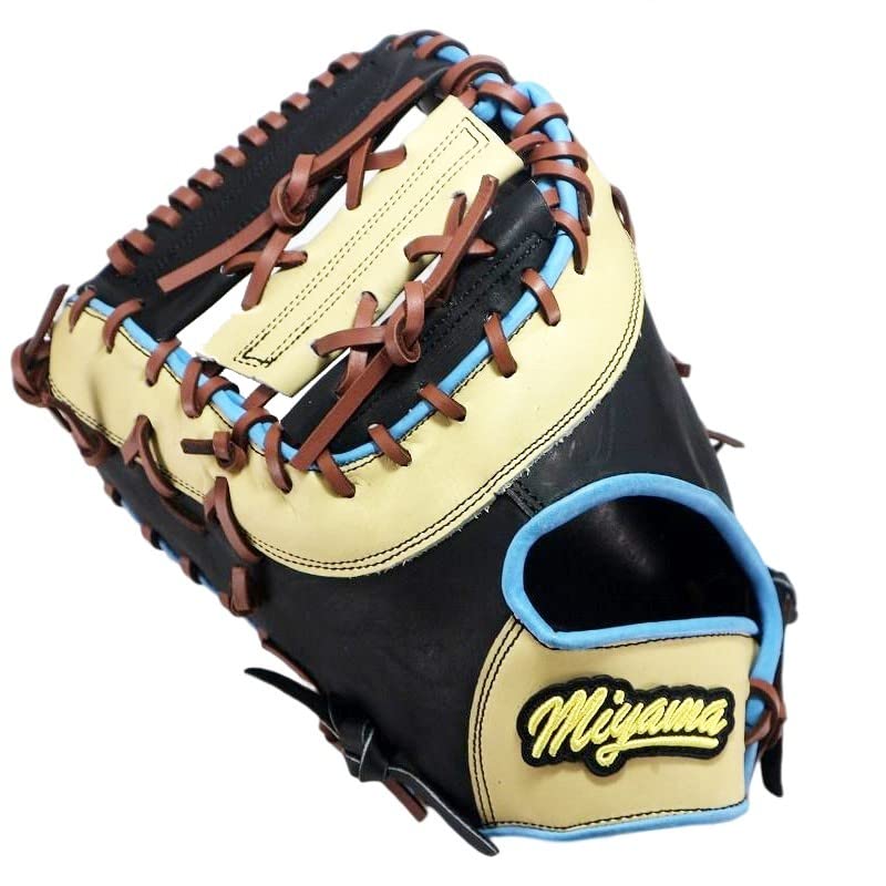 極美品✨ミヤマグローブ ファーストミット 左投げ Amazon | ミヤマ miyama126 硬式 一塁用 ファーストミット グラブ