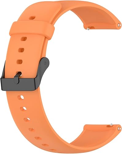 Miniatura 5 de Correa de silicona suave de 0.866 in compatible con LG G Watch W100R W110Urbane W150Zenwatch correas deportivas de repuesto de liberación rápida