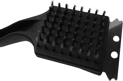 Miniatura 3 de Treasure Gurus Limpiador de parrilla de gas Rascador de metal Cepillo de herramientas de alambre de acero al aire libre Accesorios de limpieza de