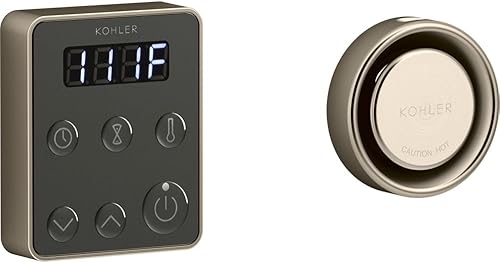 Miniatura 5 de Kohler Vapor vigorizante 5557-BL, negro mate