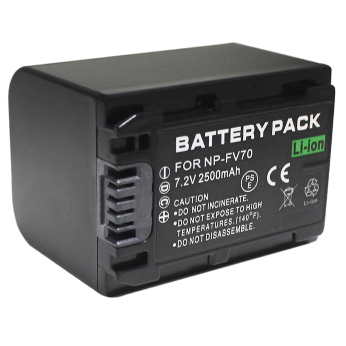 Amazon.com: BnvxR Battery Pack for Sony HDR-CX370V, HDR
