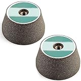 Silicon Carbide Grinding Stone Angle Grinder Wheel 3 Inch Thicken 100 Type M9 Thread Angle Grinder...