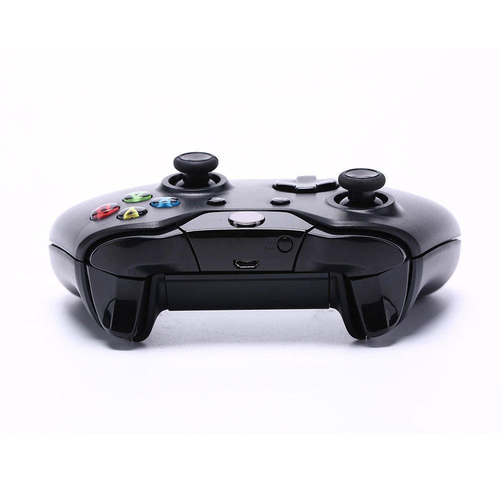 DORLIONA Bluetooth Wireless Game Controller Gamepad Joystick for Microsoft Xbox-One Black