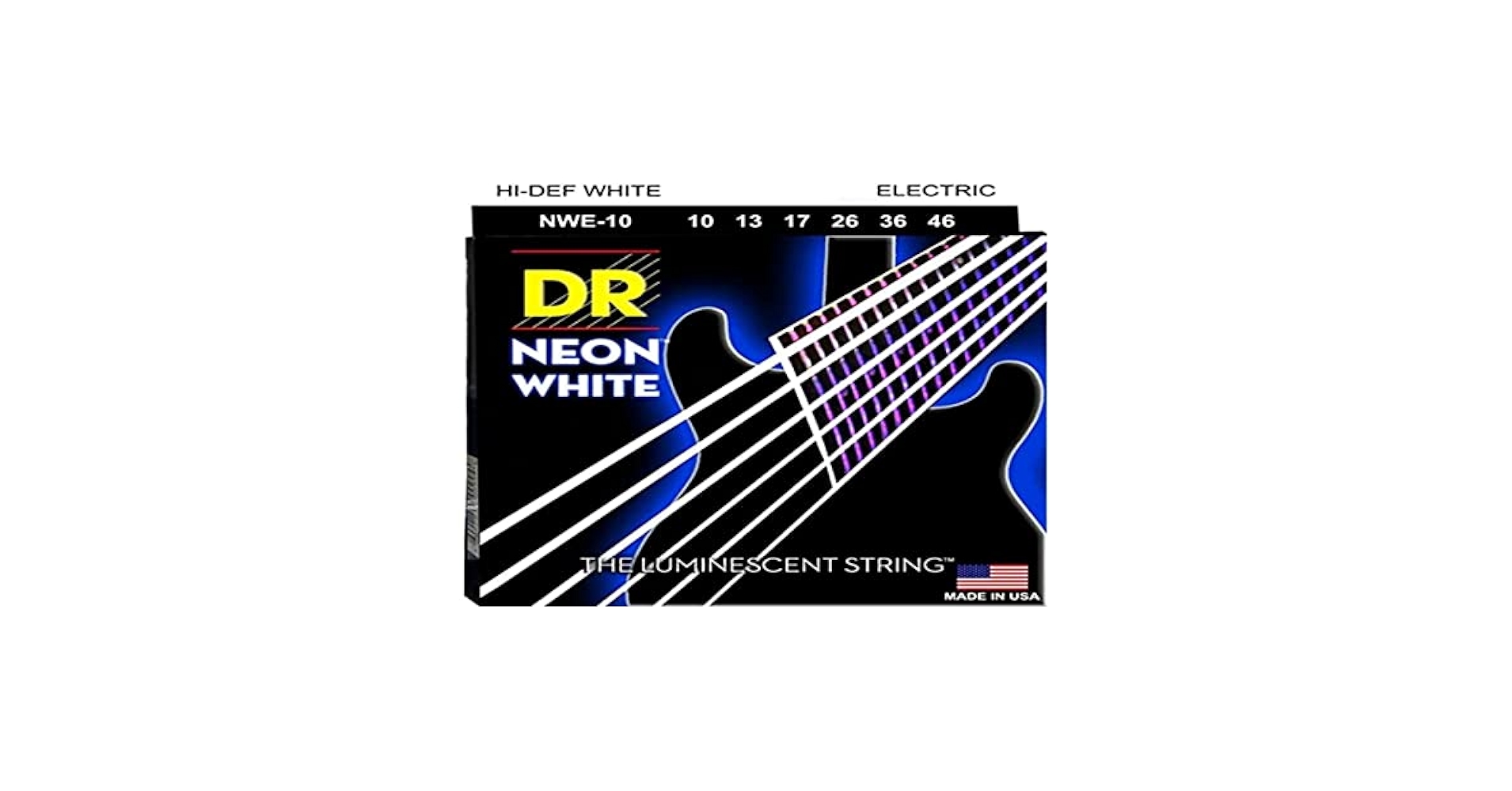 Amazon.com: DR Strings HI-DEF NEON Electric Guitar Strings