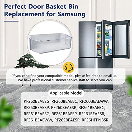 DA97-12657A-Refrigerator-Door-Shelf-Replacement-Compatible-with-Samsung-RF260BEAESG-RF261BEAESP-RF262BEAESR-NO-PS4176661DA63-06867-AP5621270-Left