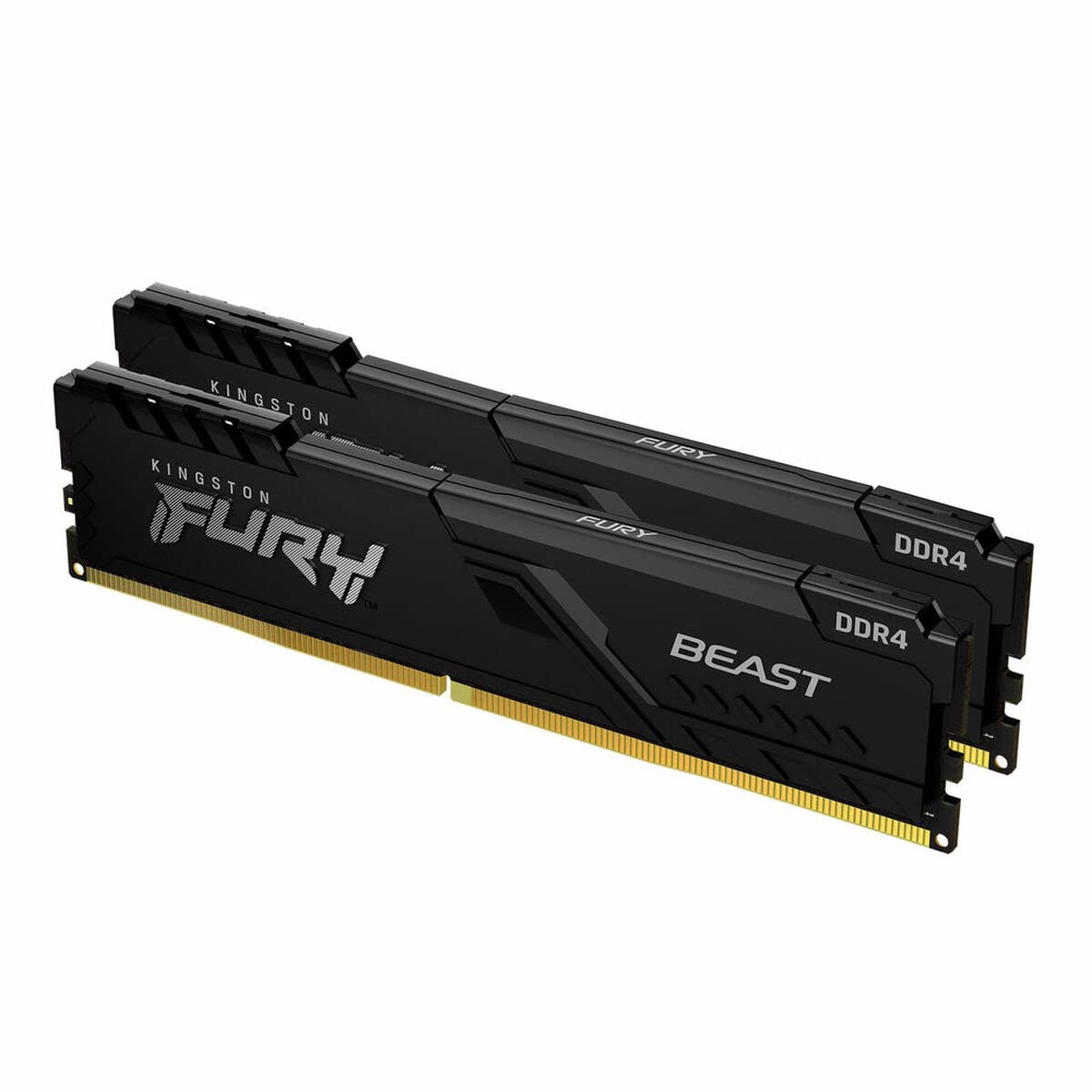 Kingston Technology FURY Beast 32GB 3200MT/s DDR4 CL16 DIMM Kit of 2 1Gx8 Black
