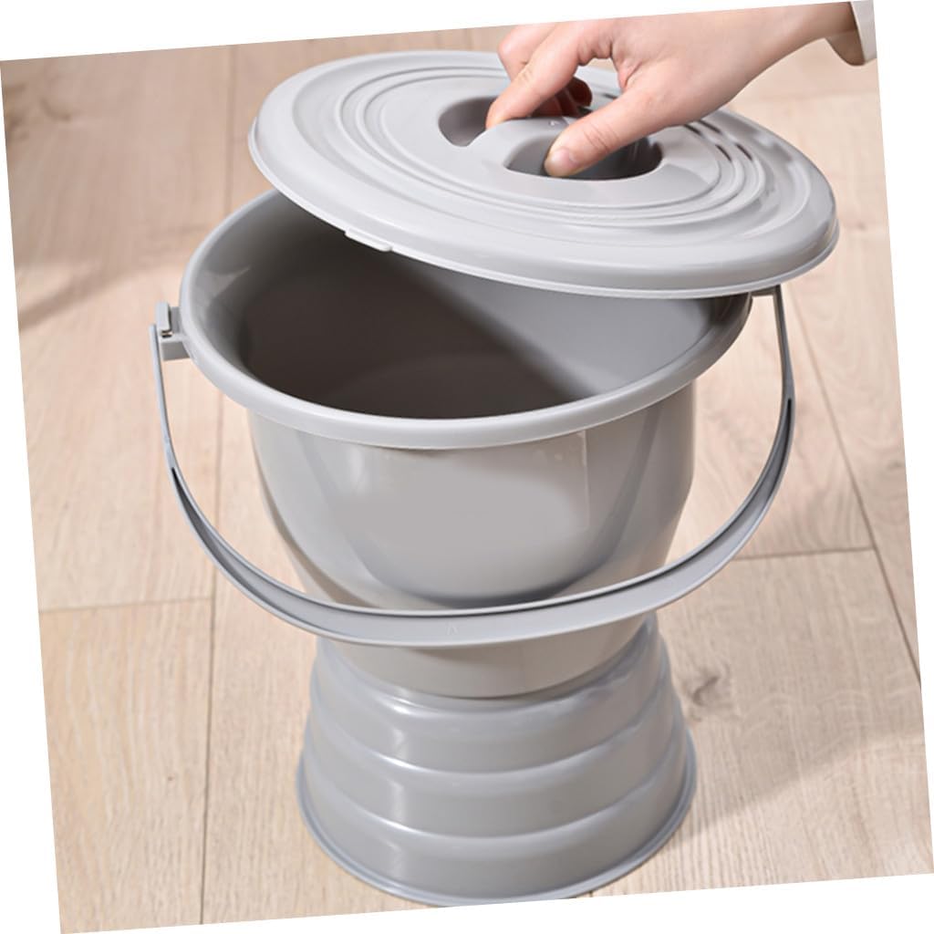 Multi-Function Urinal Pot Lid Thickened Nighttime Urinal Portable for Boys and Girls Disabled Easy Handle Non-Slip for Stability
