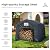 MFSTUDIO Outdoor Storage Sheds 10x15 ft, Portable Carport Shelter Garages Heavy Duty Canopy with Rolled up Zipper Doors, Outside Utility Shed Garage Tent for Patio Furniture, Vehicles and Tools