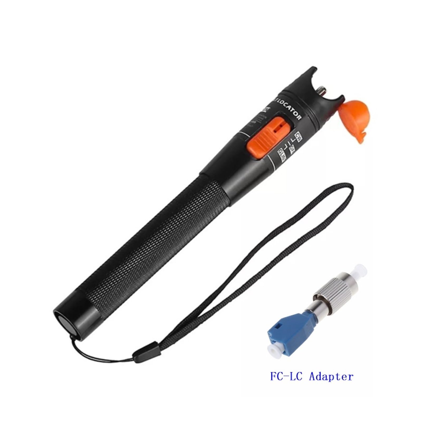 Localisateur visuel de défauts 10 mw, testeur câble à fibre optique Stylo lumière rouge, localisateur type stylo 10-12 KM Inspection de circuits | 10mw with FC-LC