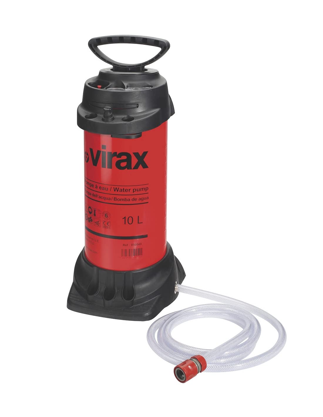Virax Pompe à eau manuelle 10L pour carotteuse Virax