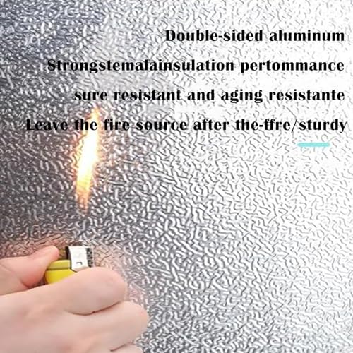 Panneau de Protection Thermique, Tapis Isolant magnétique ignifugé pour Four et réfrigérateur, Panneau Isolant Auto-adhésif, protège jusqu'à 122 cm (48 po), 61 x 30 cm (24 x 12 po), résistan