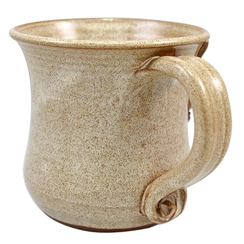 Taza de café Chameleon de cerámica artesanal 16 oz miniatura 3