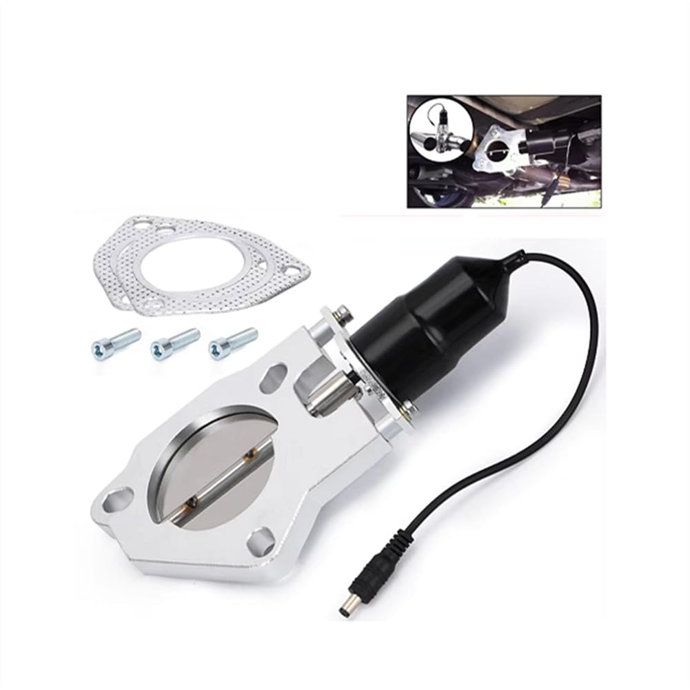 Valvola di Controllo Elettronico del Silenziatore per Auto con e Tubo A Y in Acciaio Inossidabile da 2,5"