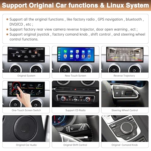 Pantalla de actualización 12.3 pulgadas para Audi A3/S3 2014-2019 miniatura 5
