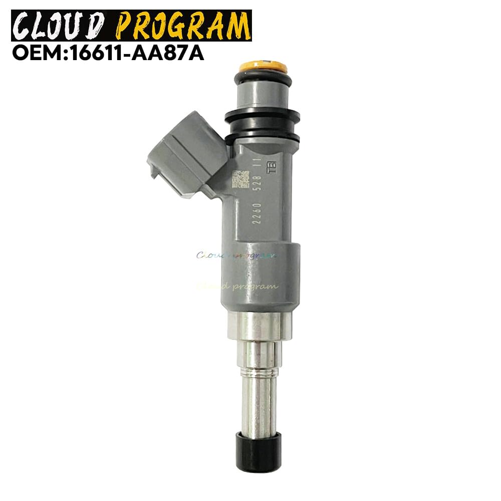 Lot de 4 injecteurs de carburant 16611-AA88A pour Subaru Outback 2,5 L H4 16611-AA87A 2015-2017
