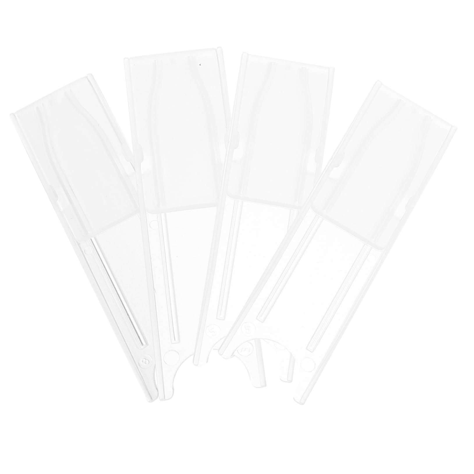 Toddmomy 4pcs Musical Instrument Accessories Saxophone Holder Beginners Accessory Portable Sax Mouthpiece Musical Instruments Accessories Alto Sax Accessories Clarinet Transparent Abs