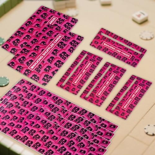 Accesorios de Mahjong 10 Piezas para Juego de Mesa miniatura 6