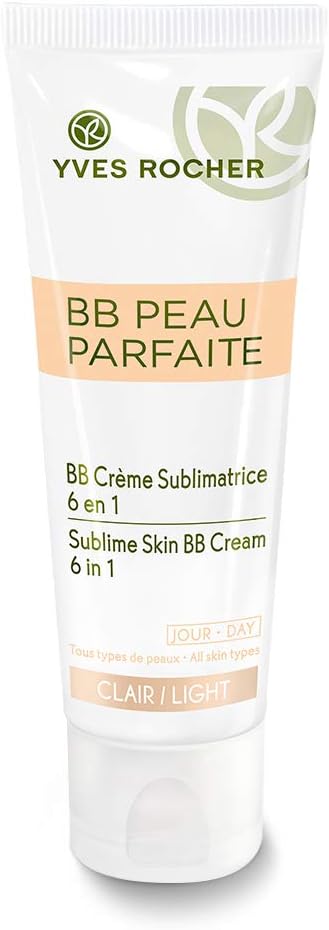 BB Cream Tinted Moisturizer Foundation for a perfect complexion, All skin type, Dermatologically tested, 50 ml tube (Light)