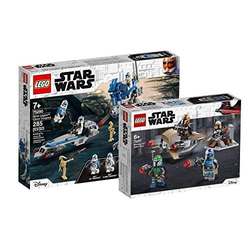 Collectix Lego Star Wars - Set: 75280 Clone Troopers™ der 501. Legion + 75267 Mandalorianer™ Battle Pack