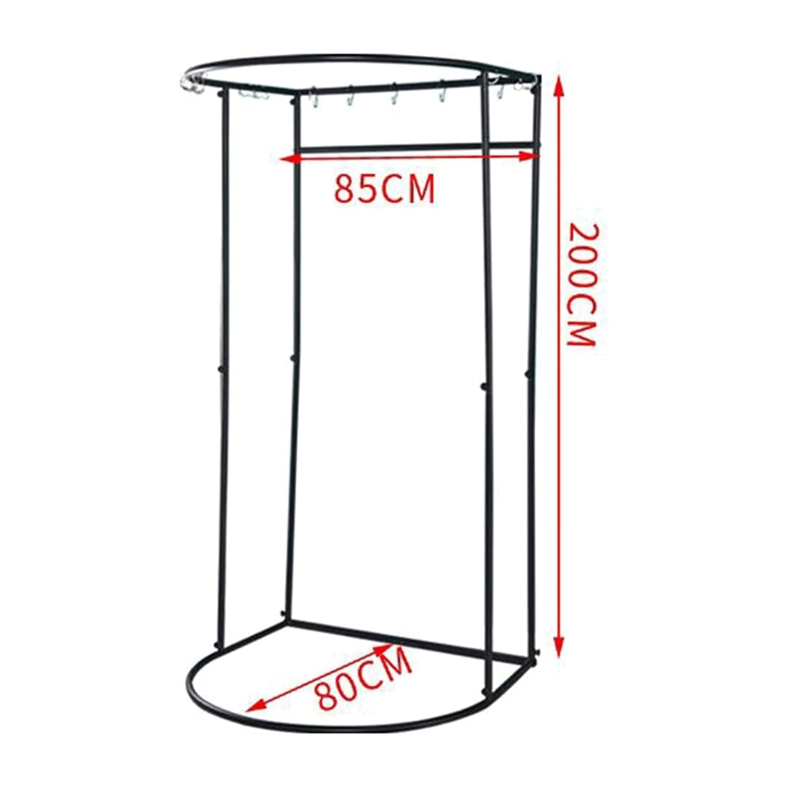 SIAMZYWV Floor-Standing Fitting Room with Sunshades Clothing Store Fitting Room Temporary Privacy Changing Room Movable Dressing Room