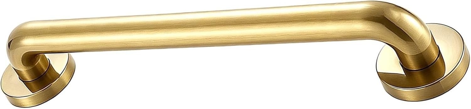 Poręcz łazienkowa prysznicowa, stal nierdzewna, złota, 2ft/60cm, 2ft/60cm
