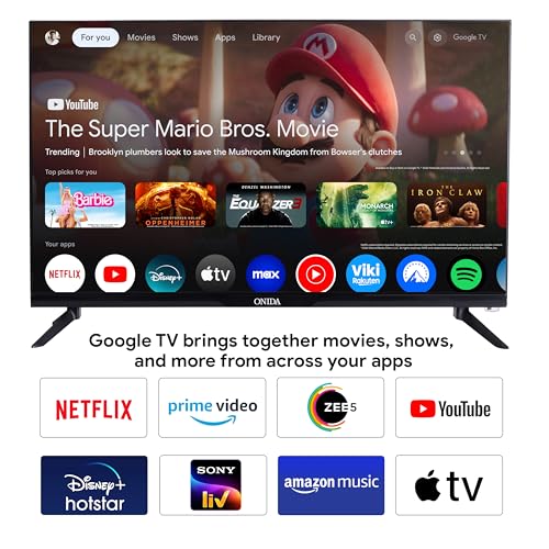 Image of Onida 80 cm (32 inches) Nexg Series HD Ready Smart Google QLED TV QZ32HI