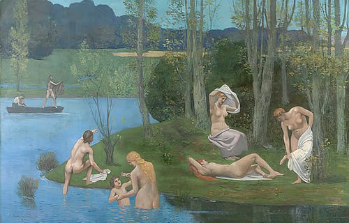 Posters et art pour décoration chambre l'été de Pierre Puvis de Chavannes grand format