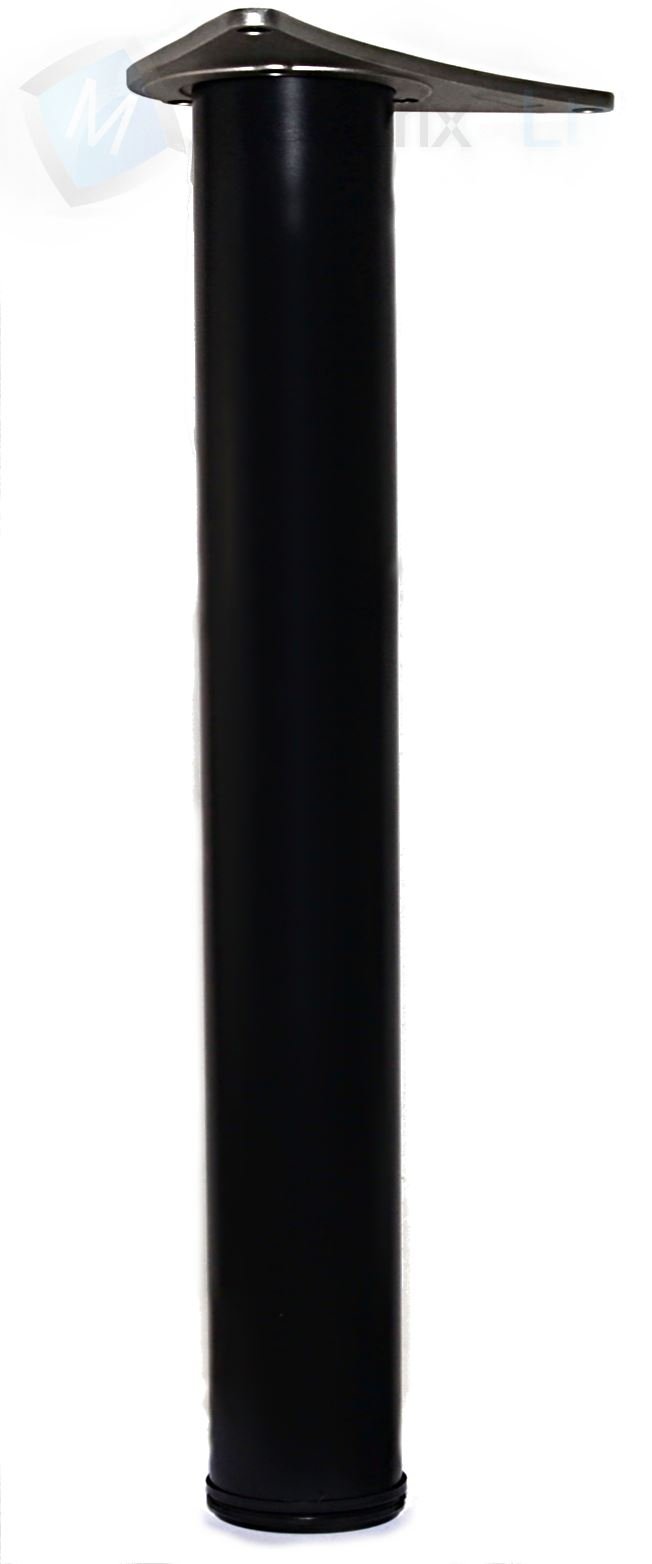 Gtv Black Breakfast Bar Legs / Table Worktop Desks - 710Mm X 2