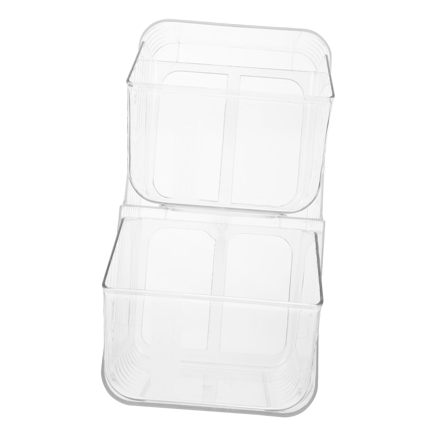 Angoily Double Layer Wall Tea Bag Organizer Transparent Coffee Bag Storage Holder Practical Rack for Tea Bags Sugar Packets and Snacks for Home and Kitchen Use