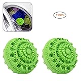 eco laundry ball ◆ USOS: Reduce la incrustación, el óxido y la cal en lavadoras y tuberías, elimina la suciedad, las manchas de aceite y los olores, y le permite usar suavizantes o secadores de tela para dejar un olor limpio.