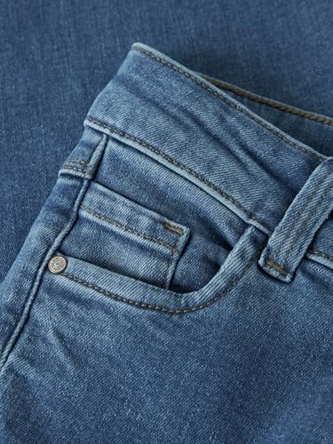 NAME IT Mädchen Nkfpolly X-Wide Jeans 3057-Fr Noos, Medium Blue Denim, 98 – Ansicht 6