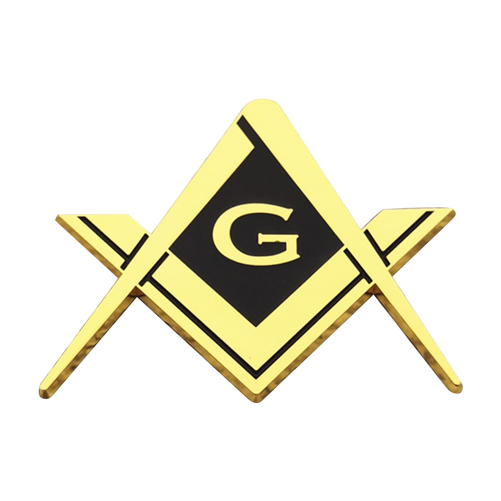 YROHGKPN Freemason Masonic Car Emblems Decal Sticker Strong Adhesive for