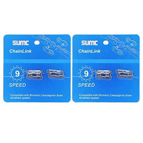 6/7/8/9/10/11/12 Speed Quick Link 4 Pairs Reusable Bicycle Chain Link