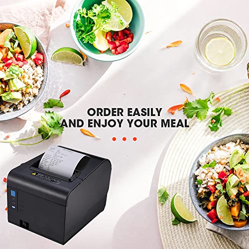 MUNBYN 80mm Stampante per ricevute termiche Porta