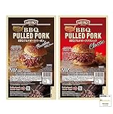 冷凍食品 BBQ プルドポークバーボン プルドポーククラシック 各1袋 ハインツ 500g バーベキュー料理 オリジナルステッカーセット