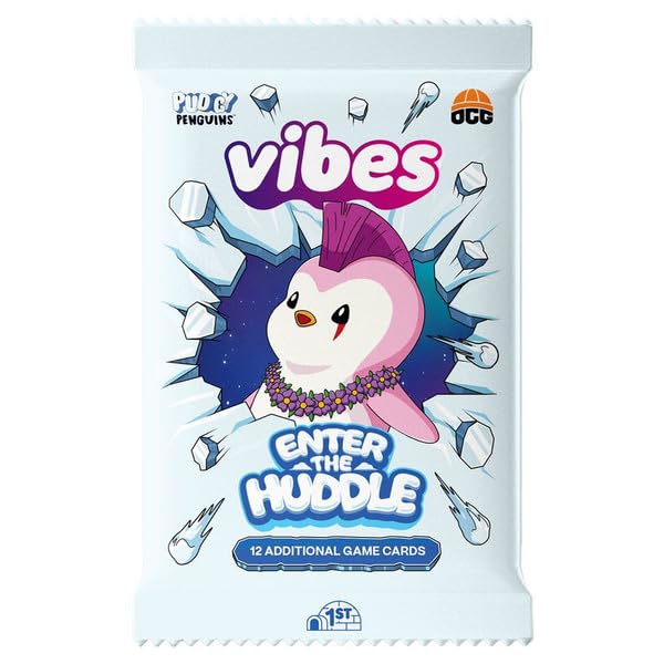 Amazon.com: Vibes: Enter the Huddle (1st Edition) Booster Box (Pudgy  Penguins!) : Toys & Games