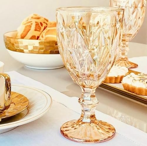 Jogo de 6 Taças Diamond 230 ml - Gamma (Âmbar)